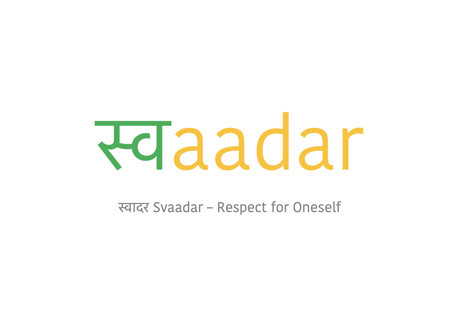 Svaadar's logo.